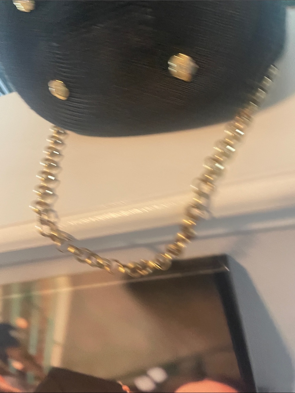 Eric Javits Black Rafia Bag with Gold Starfish Accent - Picture 9 of 9